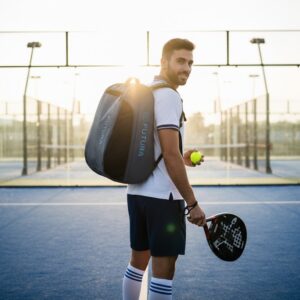 Partido de padel con FUTURA8