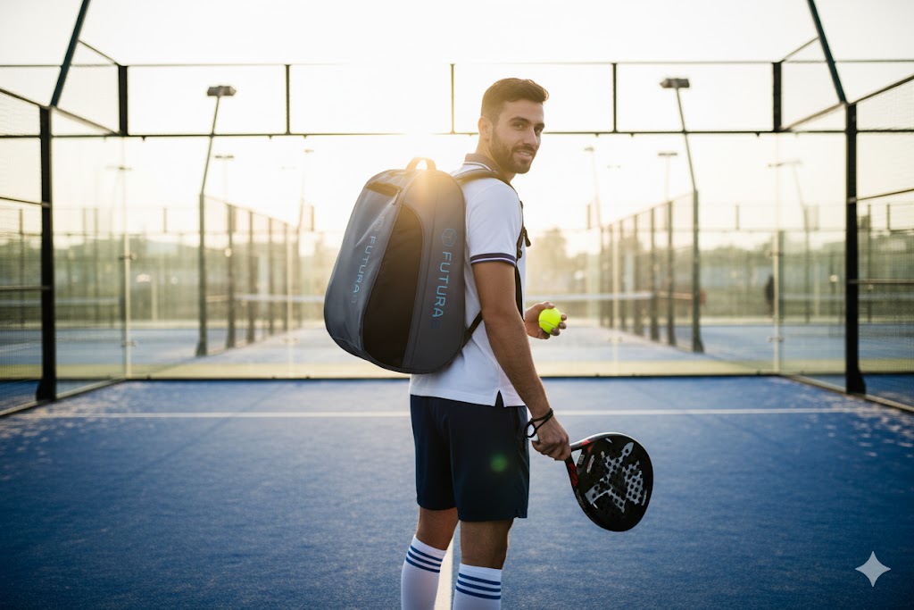 Partido de padel con FUTURA8