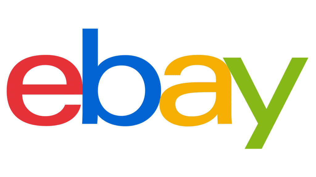 Logo de ebay donde se venden productos FUTURA8